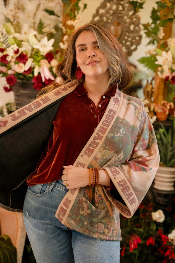 Market of Stars Courage Dear Heart Cottage Cardigan