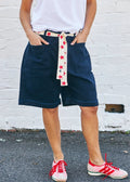 NEW WEEKEND STRETCH SHORT - NAVY hammil and co - Stay Wild Collective  