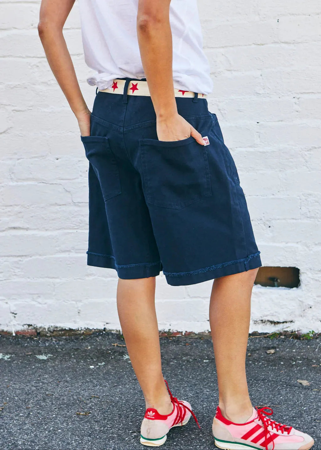 NEW WEEKEND STRETCH SHORT - NAVY hammil and co - Stay Wild Collective  