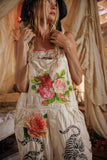 Magnolia Pearl Birch Floral Love Overalls  176-MOON-OS