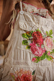 Magnolia Pearl Birch Floral Love Overalls  176-MOON-OS