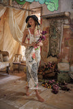 Magnolia Pearl Birch Floral Love Overalls  176-MOON-OS