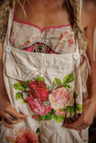 Magnolia Pearl Birch Floral Love Overalls  176-MOON-OS