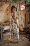 Magnolia Pearl Birch Floral Love Overalls  176-MOON-OS