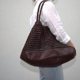 Rugged Hide Pebbly Large Leather Shopper Bag - Stay Wild Collective  bag