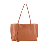 Rugged Hide Havana Leather Shopper Bag - Stay Wild Collective  bag