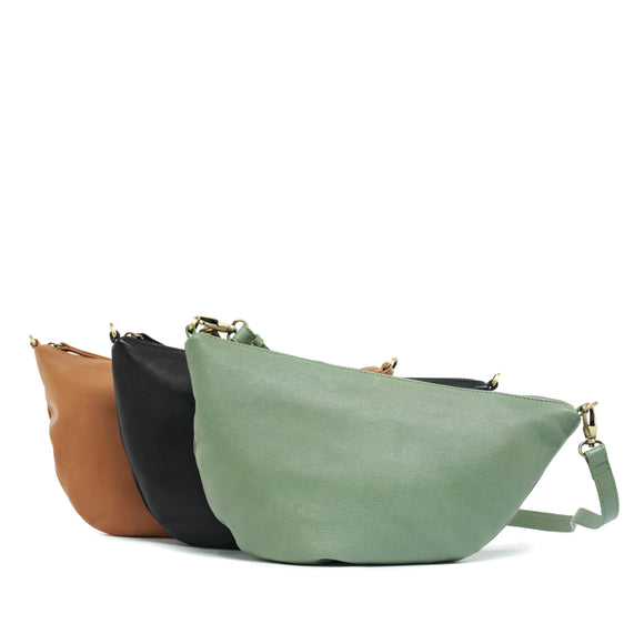 Rugged Hide Fern Leather - Stay Wild Collective  bag