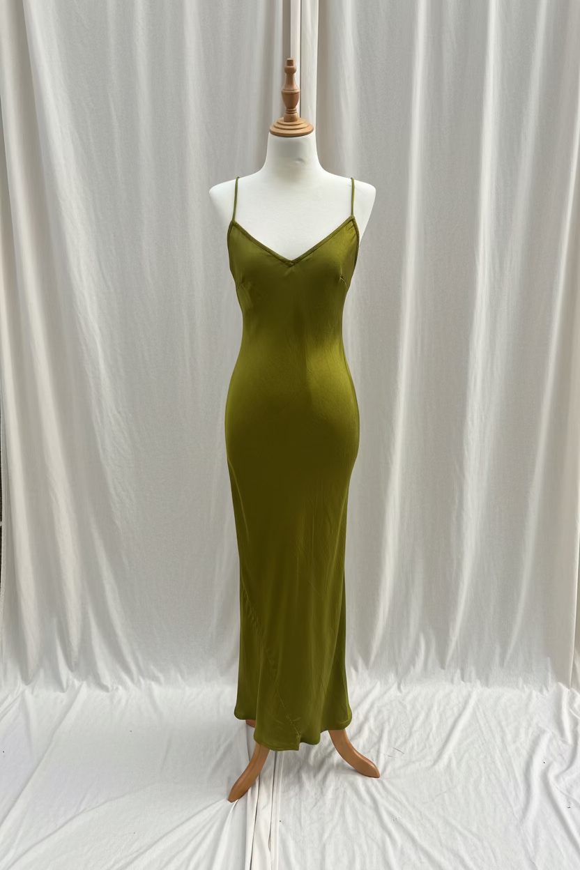  Otomo Marilyn - Silk Satin slip dress - Stay Wild Collective  