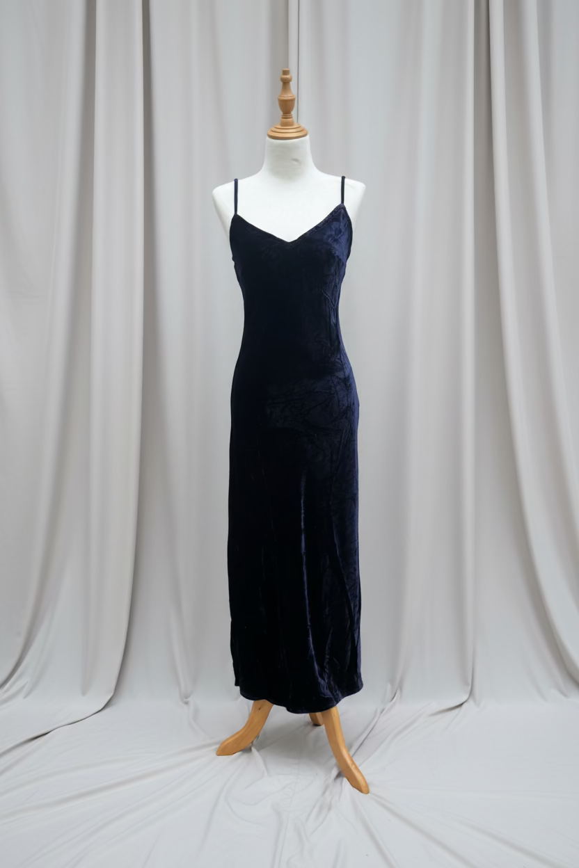  Otomo Marilyn - Silk Velvet slip dress - Stay Wild Collective  