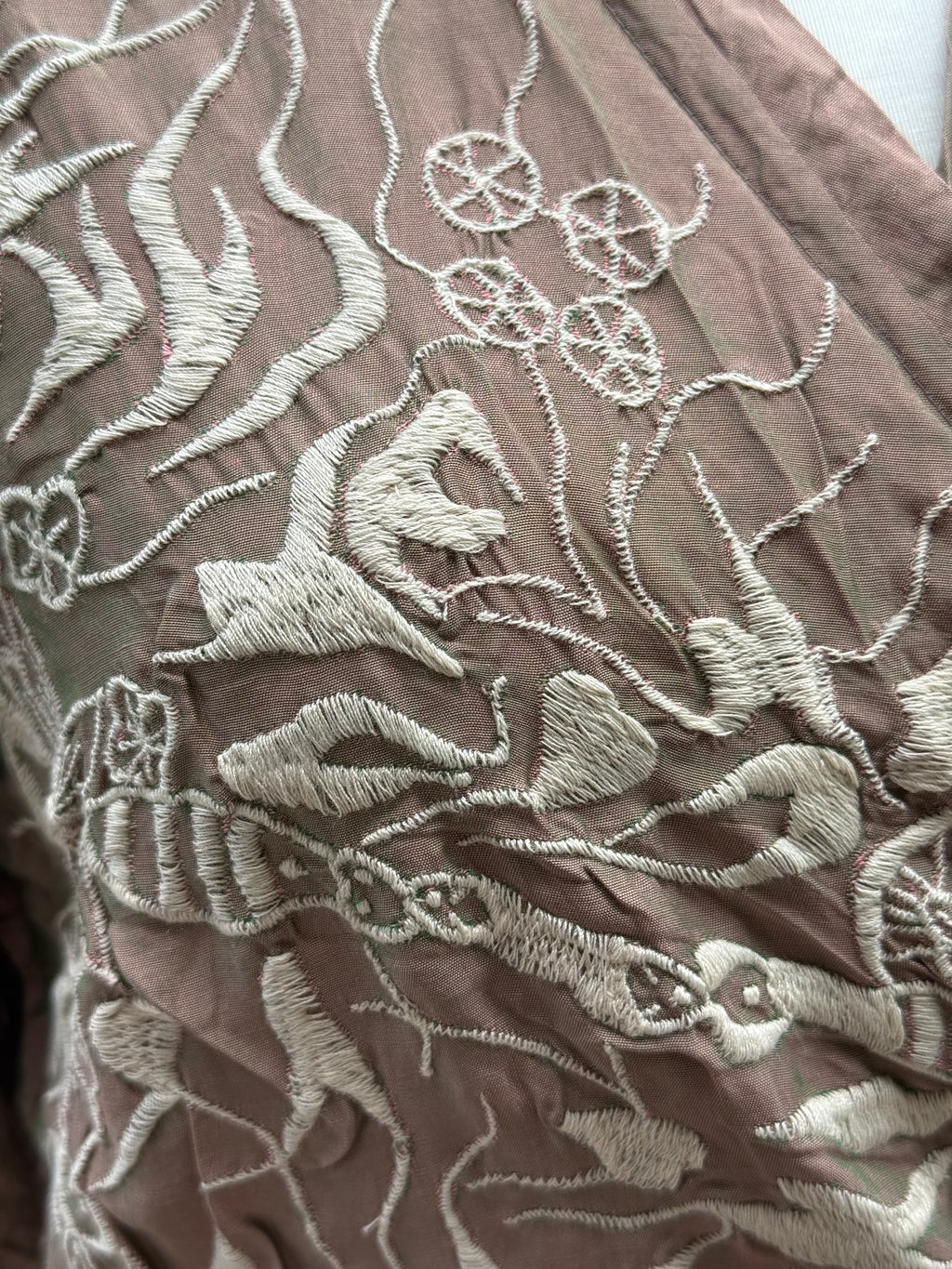  Otomo exquisite silk/linen wrap top - Stay Wild Collective  