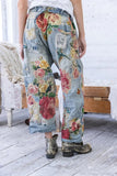 Magnolia Pearl Quilts & Roses Miner Pants 521-FDIND-OS