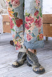 Magnolia Pearl Quilts & Roses Miner Pants 521-FDIND-OS