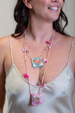 Paper doll Angel heart necklace - Stay Wild Collective  Necklace