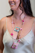 Paper doll Angel heart necklace - Stay Wild Collective  Necklace