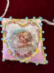 Paper doll hand beaded necklace - Stay Wild Collective  
