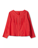 person wearing Pre order Agna rose 
BLOUSE ss26 Ewa I walla 44189 - Stay Wild Collective  