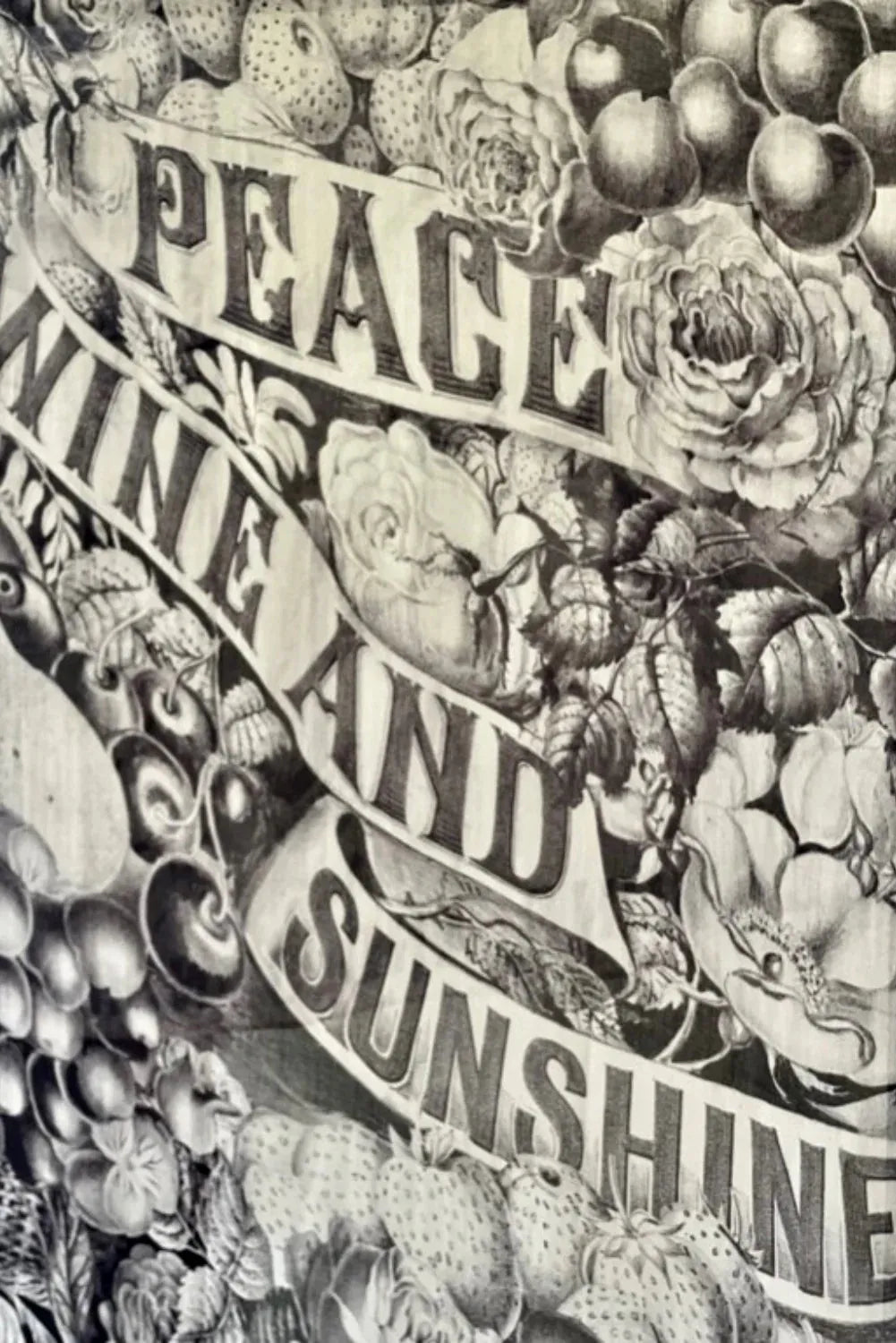 Market of Stars Peace wine and sunshine scarf - Stay Wild Collective  Scarf