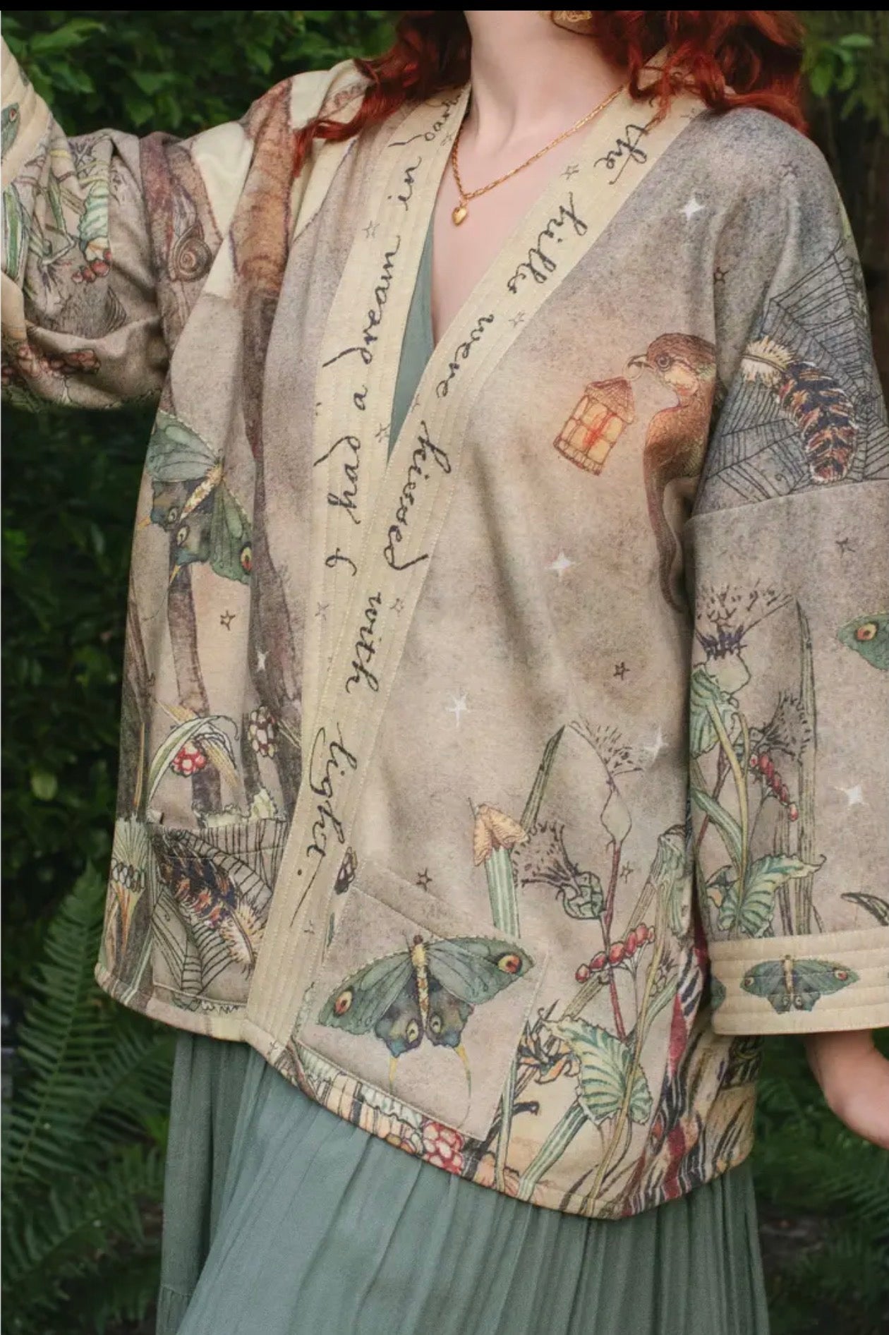  Pre order lovelight fleece cottage cadigan  kimono - Stay Wild Collective  