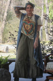  Pre order moon dance tee -Devine heart jaded gypsy - Stay Wild Collective  
