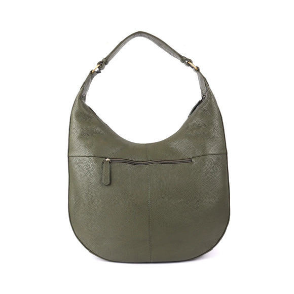 Rugged Hide Toronto Leather Bag - Green