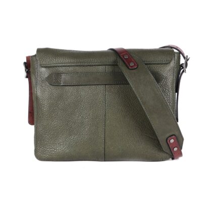 Rugged Hide Richmond Leather Bag Green