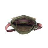Rugged Hide Wynyard Leather Satchel - Green