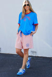 RIVIERA TEE - BLUE/RED hammil and co - Stay Wild Collective  