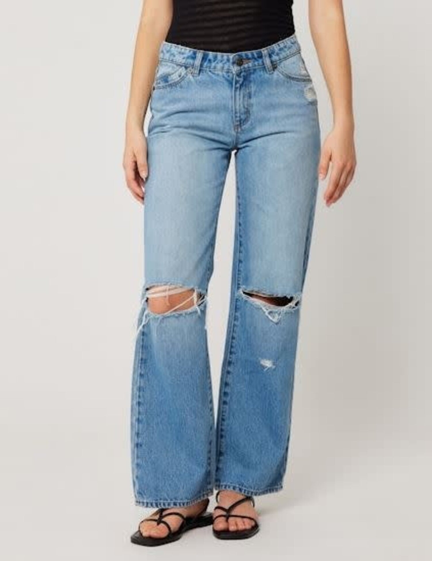  ROLLA'S HEIDI LOW JEAN - BRAD BLUE SALE - Stay Wild Collective  