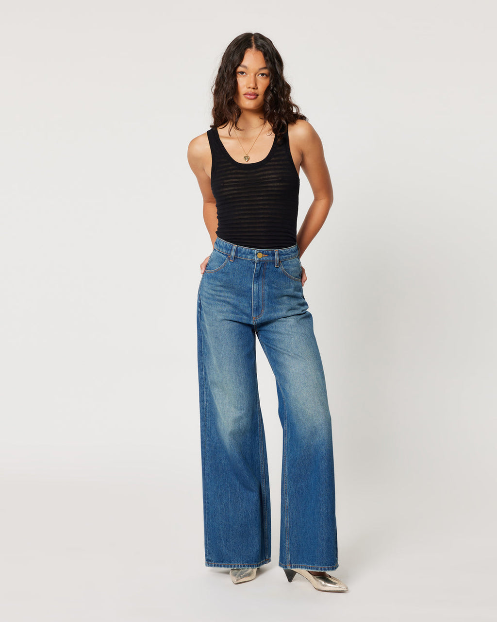   ROLLAS WOMENS STUDIO FLARE DARK VINTAGE BLUE SALE - Stay Wild Collective  