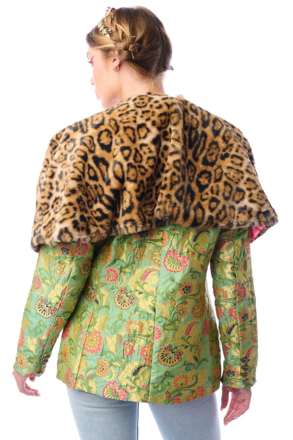 Renaissance Silk Jacquard Blazer/Jacket - Stay Wild Collective  