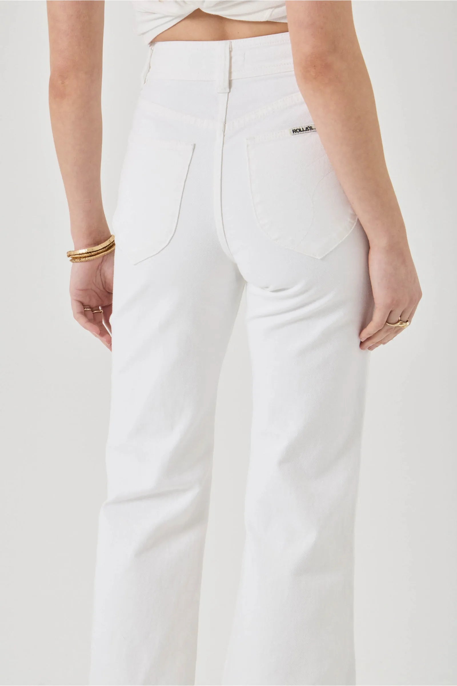  Rollas Eastcoast Flare Jean - Celeste White Gold SALE - Stay Wild Collective  