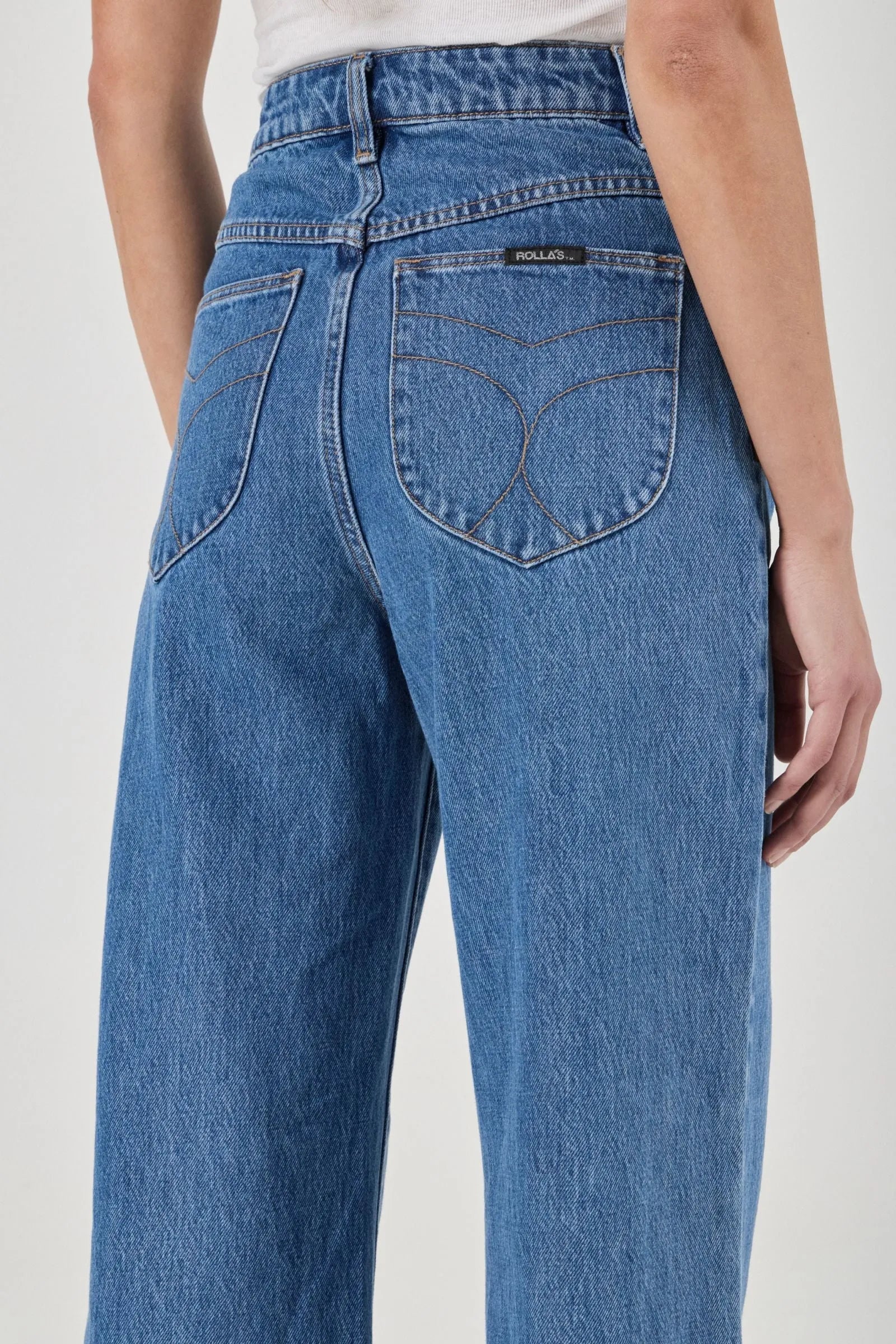  Rollas Sailor Jean - Ashley Blue SALE - Stay Wild Collective  Jeans