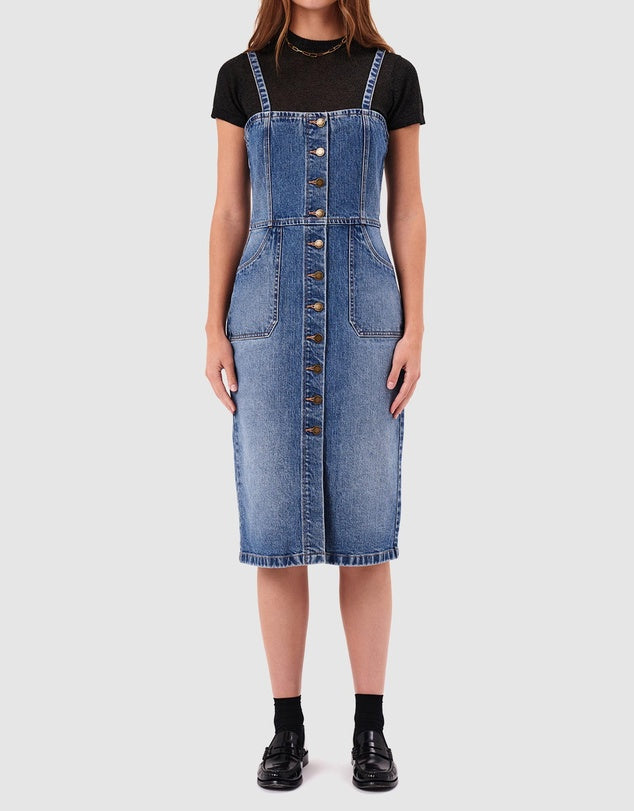  Rollas Venice dress denim SALE - Stay Wild Collective  