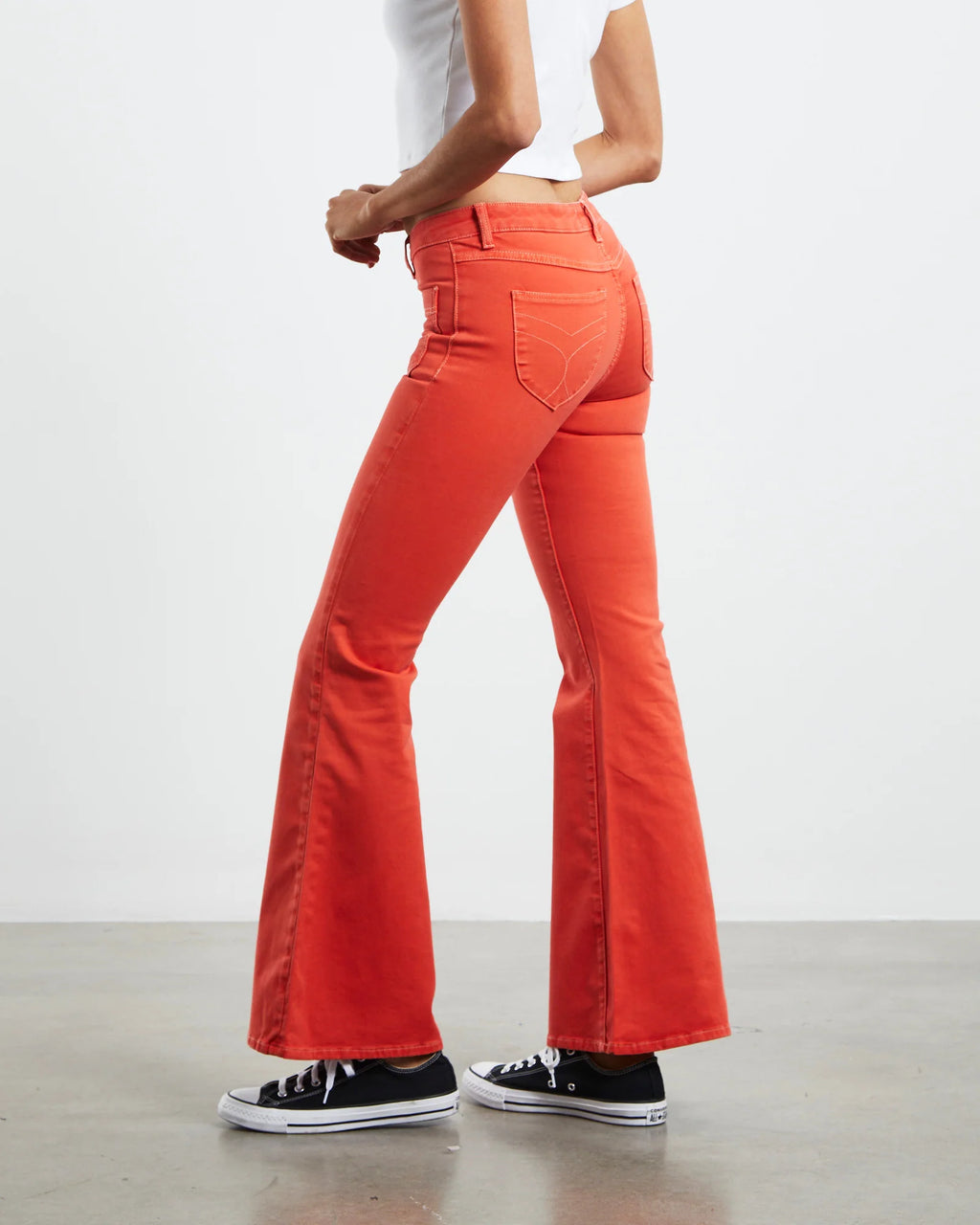  Rollas sailor flare low rise scarlet SALE - Stay Wild Collective  