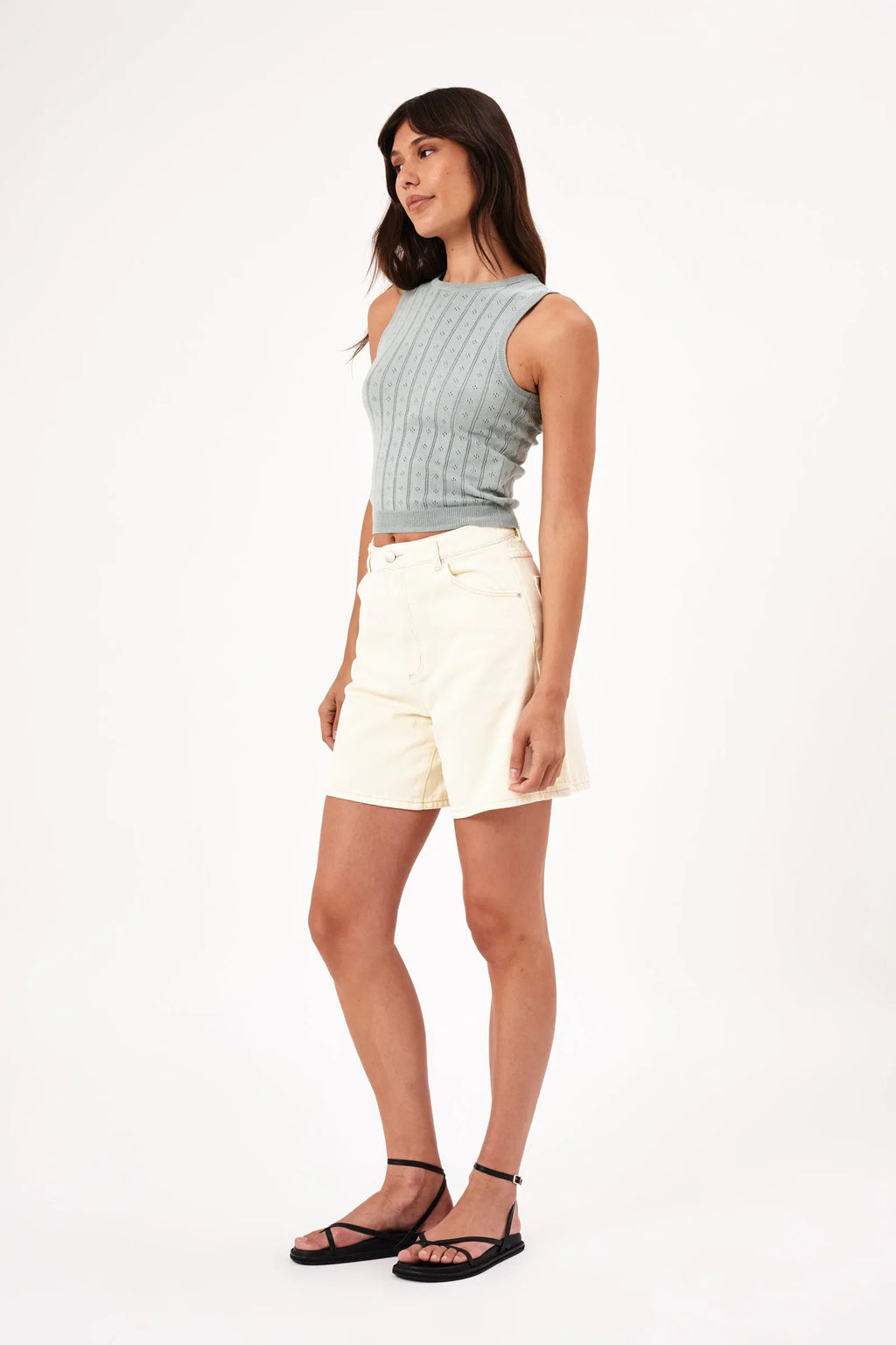  Rollas super mirage shorts lyocell butter cream SALE - Stay Wild Collective  