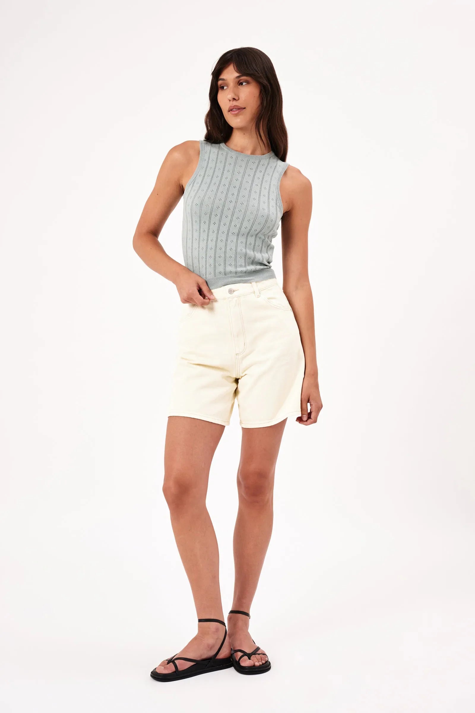  Rollas super mirage shorts lyocell butter cream SALE - Stay Wild Collective  
