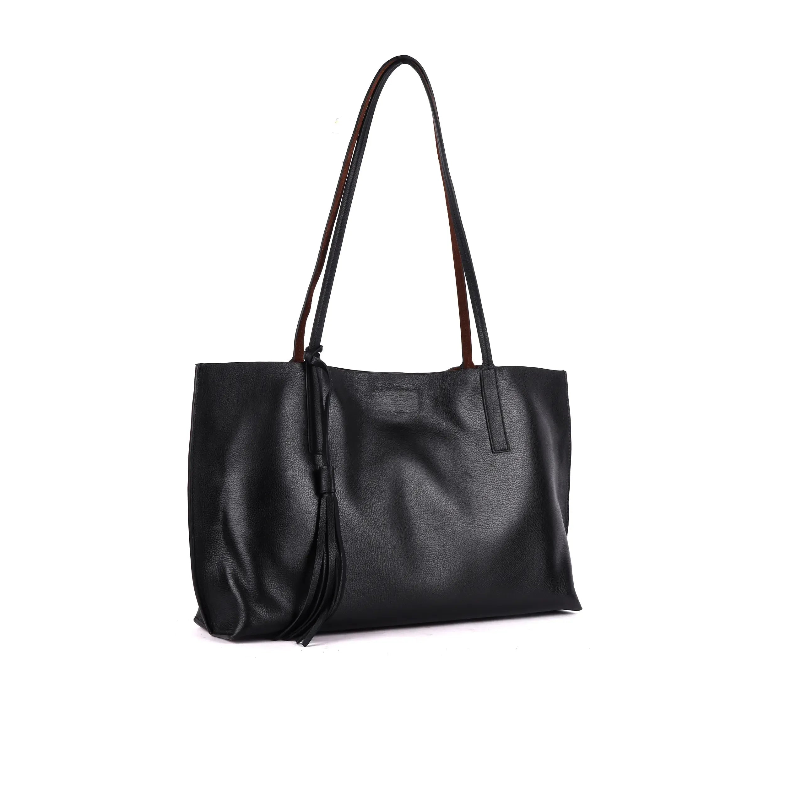 Rugged Hide Havana Leather Shopper Bag - Stay Wild Collective  bag