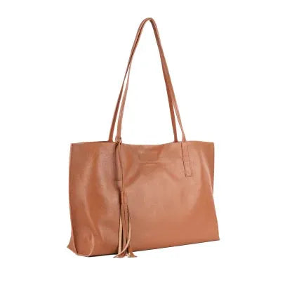Rugged Hide Havana Leather Shopper Bag - Stay Wild Collective  bag