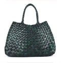  Rugged hide portafino small woven basket - Stay Wild Collective  