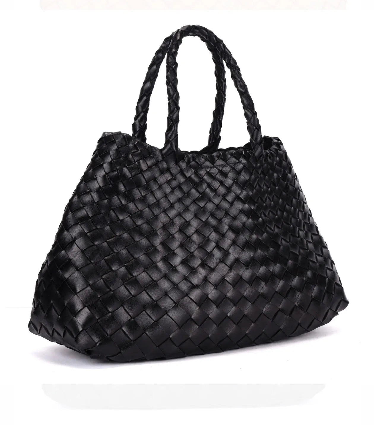  Rugged hide portafino small woven basket - Stay Wild Collective  