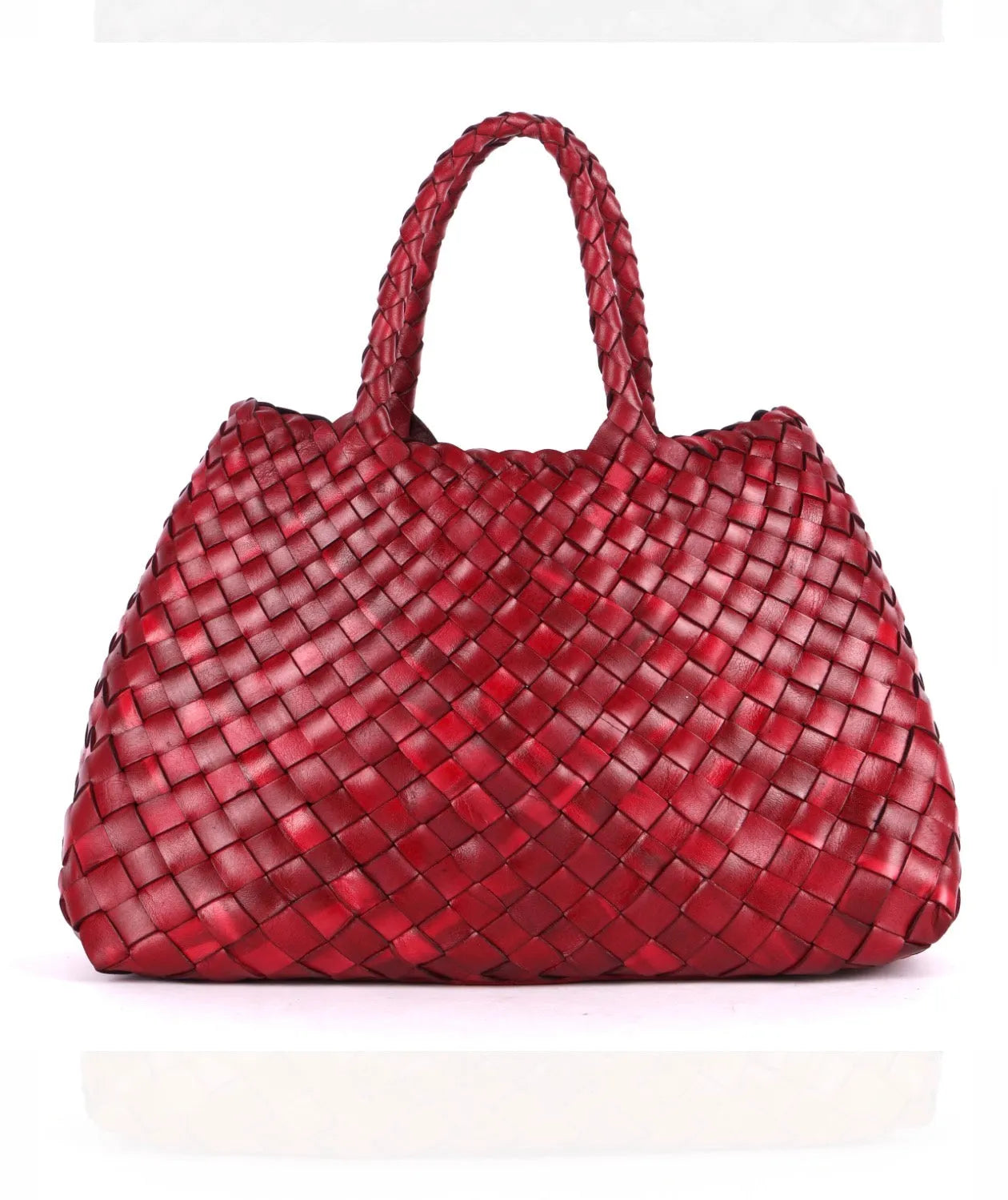  Rugged hide portafino small woven basket - Stay Wild Collective  