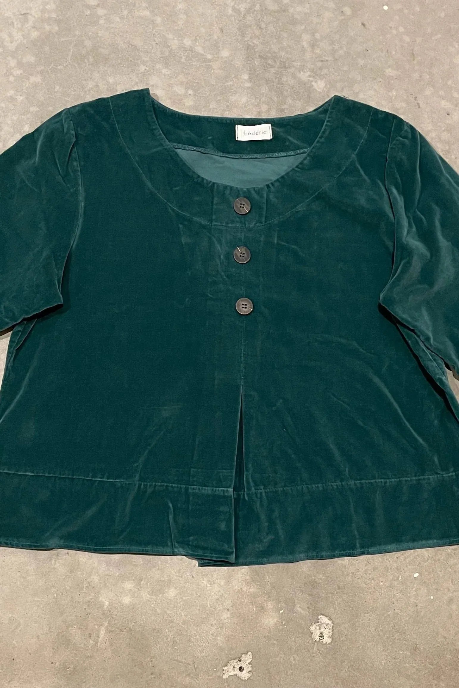  SALE!!! Frederic velvet cotton top 8025 made in Italy - Stay Wild Collective  