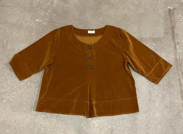  SALE!!! Frederic velvet cotton top 8025 made in Italy - Stay Wild Collective  