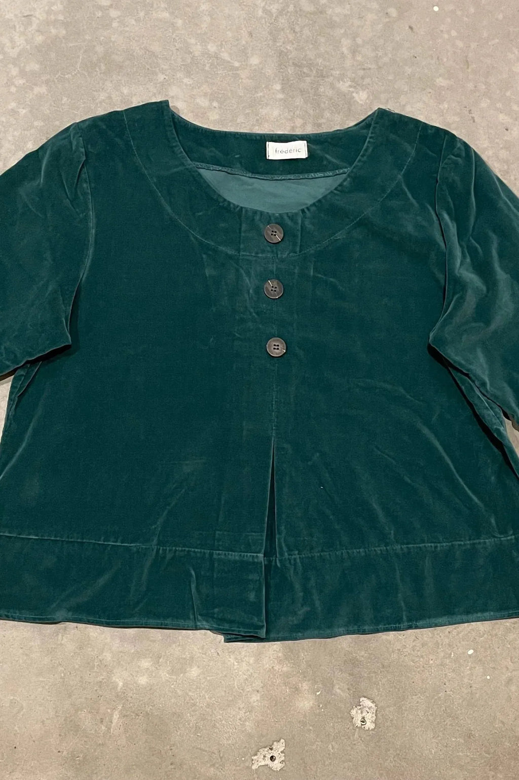  SALE!!! Frederic velvet cotton top 8025 made in Italy - Stay Wild Collective  