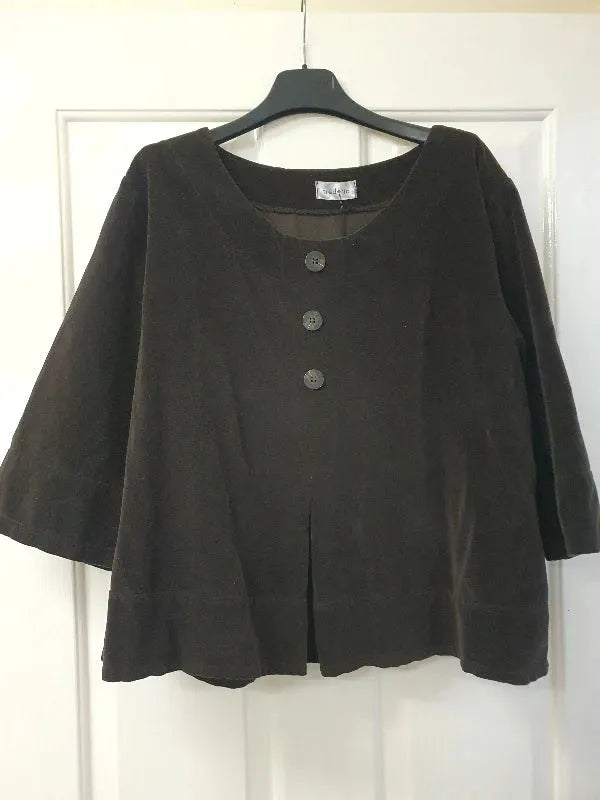  SALE!!! Frederic velvet cotton top 8025 made in Italy - Stay Wild Collective  