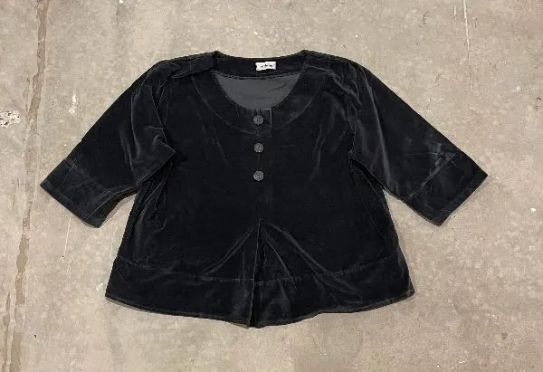  SALE!!! Frederic velvet cotton top 8025 made in Italy - Stay Wild Collective  