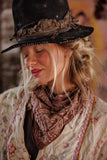 Pre Order Magnoila Pearl Carnal Handkerchief SCARF 214-UMBER-OS