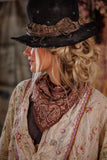 Pre Order Magnoila Pearl Carnal Handkerchief SCARF 214-UMBER-OS