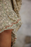 Magnolia Pearl Floral Chrystal Skirt 242-GYPSO-OS