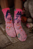Magnolia Pearl Two Birds MP Socks 132-VALPK-OS